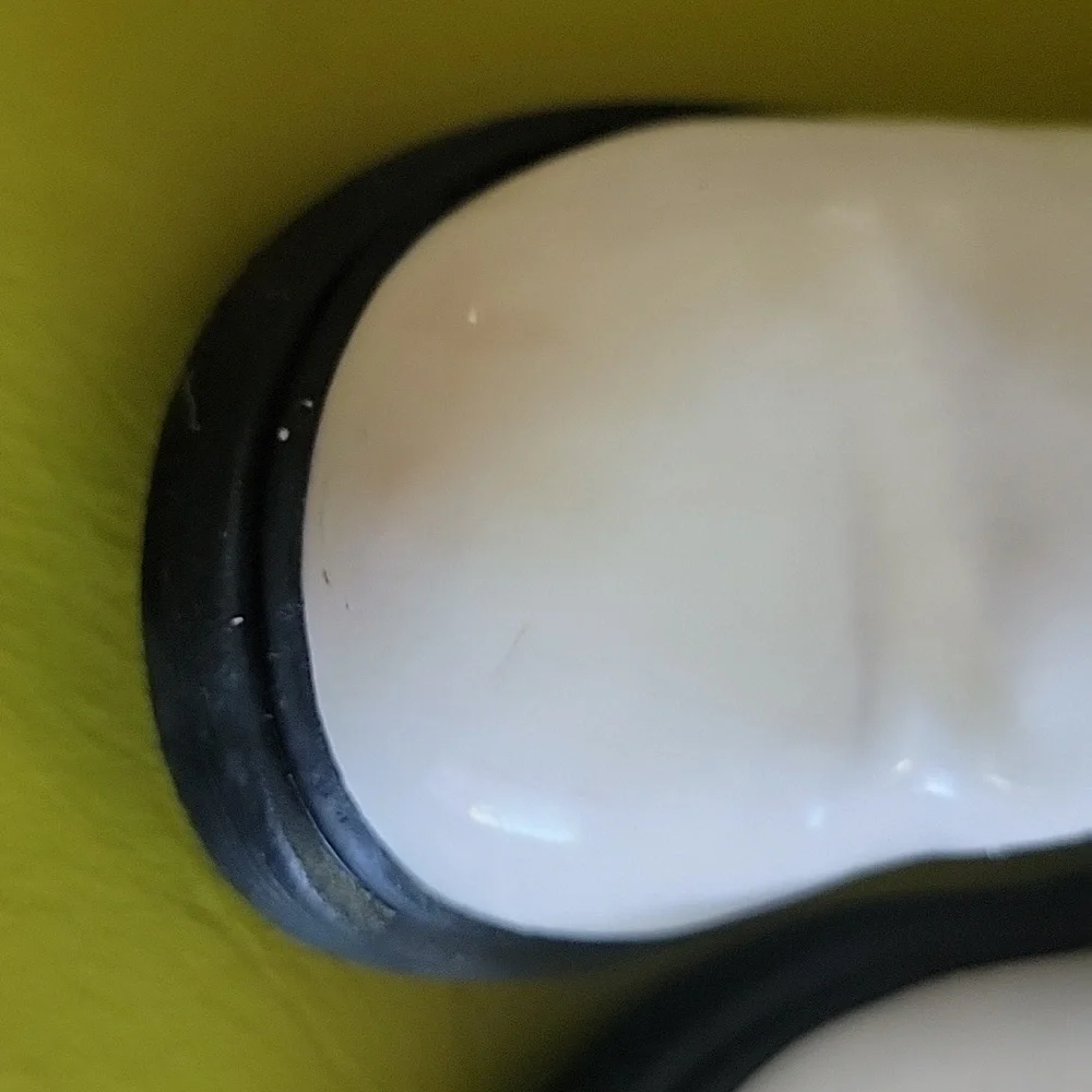 Steve Madden white and black girls shoes